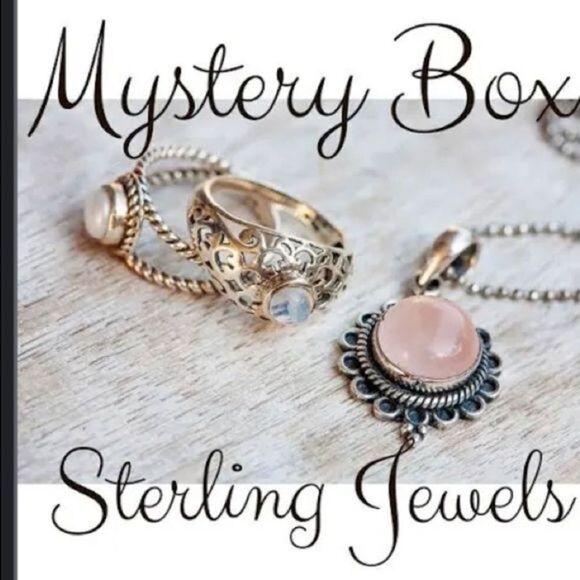 Exclusively Couture Jewelry - 5 Piece 925 Sterling Silver Mystery Jewelry Bag! ALL STAMPED 925